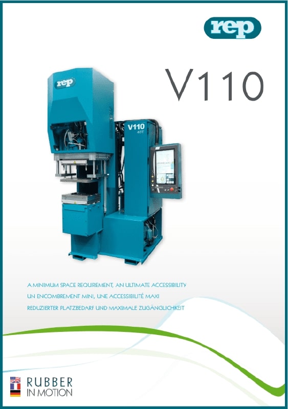 V110 C-FRAME molding machine columnless
